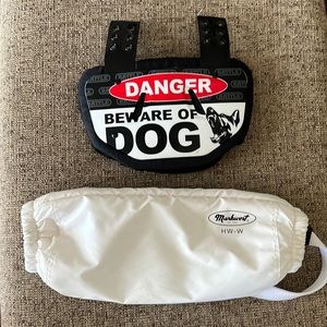 Football hand warmer and back pad